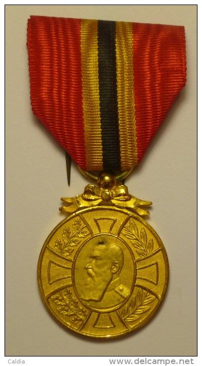 Belgique Belgium Medal Commemorative Of The Reign Of Leopold II 1865 - 1905 HIGH  GRADE - Belgique