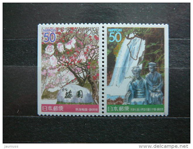 Japan 2000 3088/9D (Mi.Nr.) **  MNH #Pair - Neufs