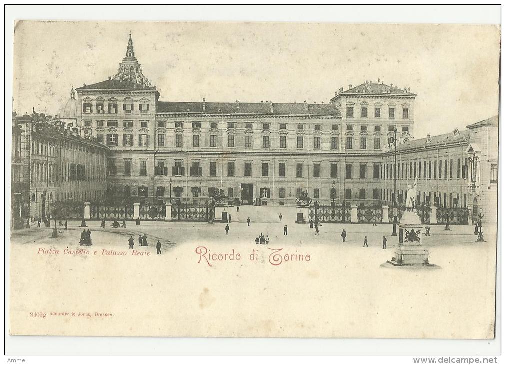 Torino  *  Piazza Castello E Palazzo Reale - Palazzo Reale