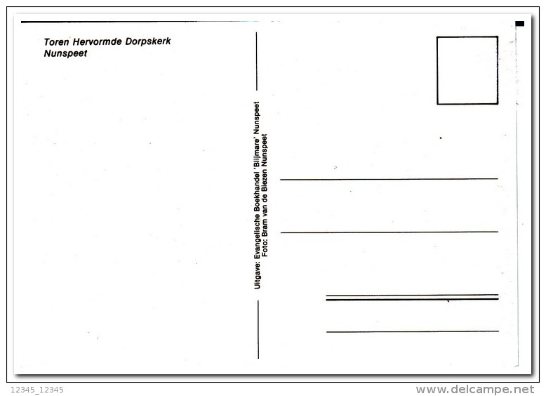 Nunspeet Toren Herv. Dorpskerk - Nunspeet