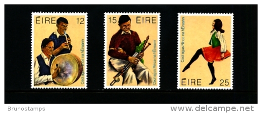 IRELAND/EIRE - 1980  TRADITIONAL MUSIC AND DANCE  SET  MINT NH - Unused Stamps