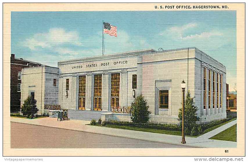 210519-Maryland, Hagerstown, Post Office - Hagerstown