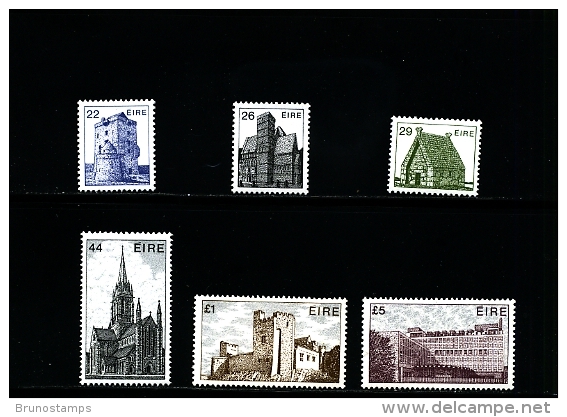 IRELAND/EIRE - 1982  IRISH ARCHITECTURE  I  SET MINT NH - Neufs