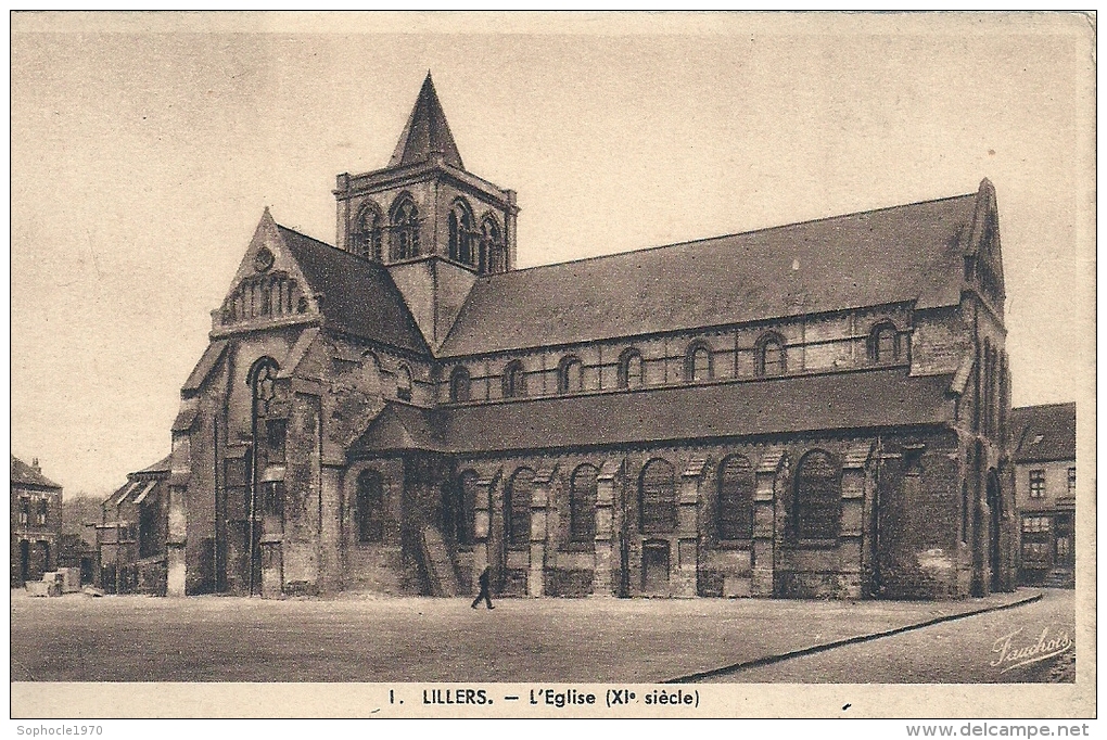 NORD PAS DE CALAIS - 62 - PAS DE CALAIS- LILLERS - L'église Du XIème Siècle - Lillers