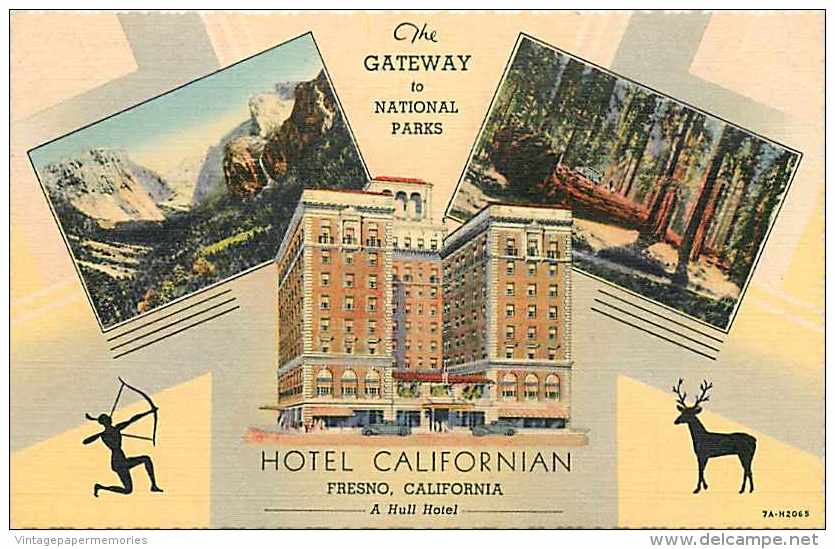 210547-California, Fresno, Hotel Californian - Fresno