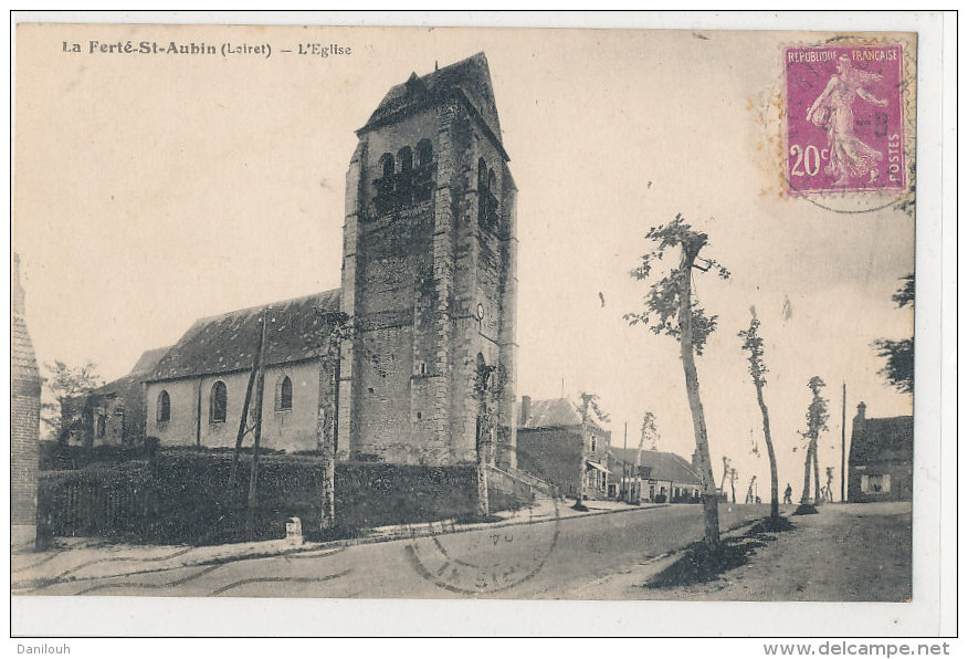 45 // LA FERTE SAINT AUBIN   L´église - La Ferte Saint Aubin