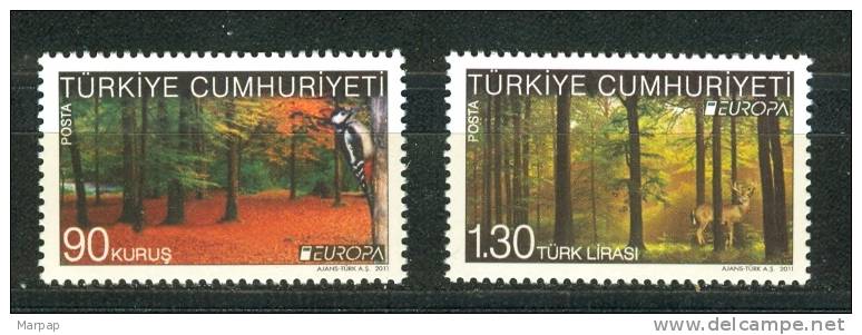 Turkey, Yvert No 3559/3560, MNH - Ongebruikt