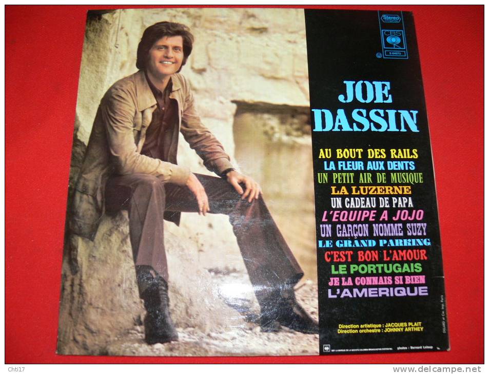 JOE DASSIN  AU BOUT DES RAILS EDIT CBS 1972 - Collectors