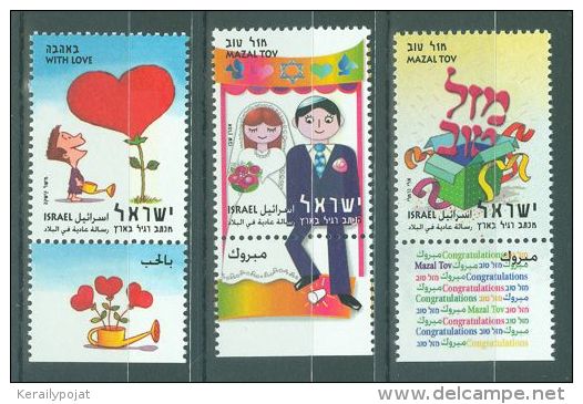 Israel - 2003 Greetings Stamps MNH__(TH-7656) - Neufs (avec Tabs)