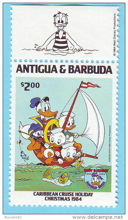 ANTIGUA BARBUDA NOEL  DONALD 1984  / MNH** / BJ 620 - Disney