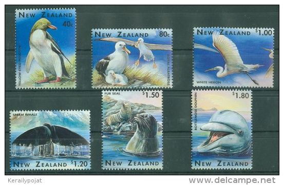 New Zealand - 1996 Marine Animals MNH__(TH-6595) - Unused Stamps