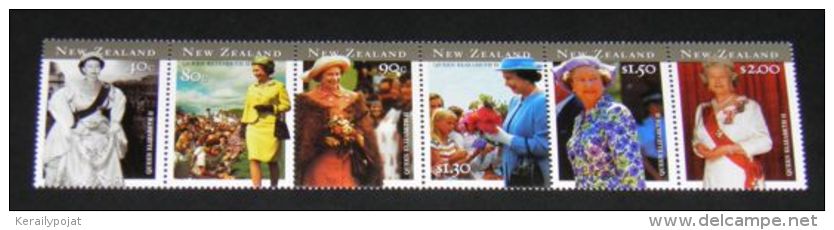 New Zealand - 2001 Elizabeth II Strip MNH__(THB-4338) - Unused Stamps