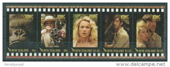 New Zealand - 2005 King Kong Strip MNH__(TH-1824) - Ungebraucht