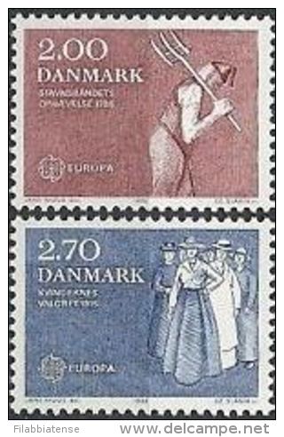 1982 - Danimarca 752/53 Europa ---- - Unused Stamps