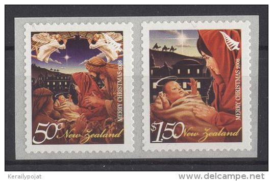 New Zealand - 2008 Christmas (I) Self-adhesive MNH__(TH-12324) - Nuevos