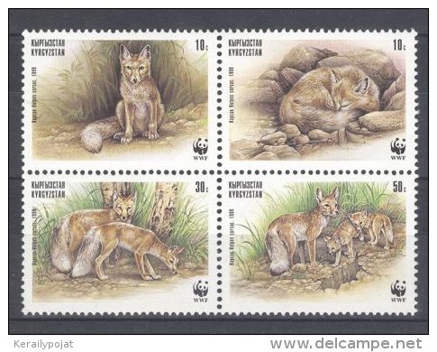 Kyrgyzstan - 1999 WWF MNH__(TH-3577) - Kirgisistan