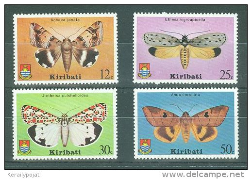 Kiribati - 1980 Moths MNH__(TH-8961) - Kiribati (1979-...)