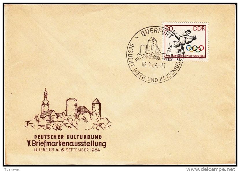 Germany GDR 1964, Cover W./ Special Postmark - Briefe U. Dokumente