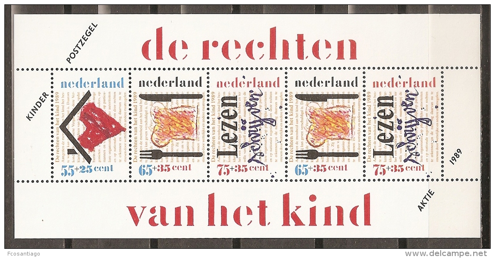 INFANCIA - HOLANDA 1989 - Yvert #H33 - MNH ** - Otros & Sin Clasificación