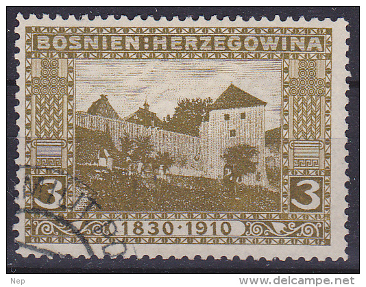OOSTENRIJK - Michel - 1910 - Nr 47 (Bosnië-Herzegovina) - Gest/Obl/Us - Eastern Austria