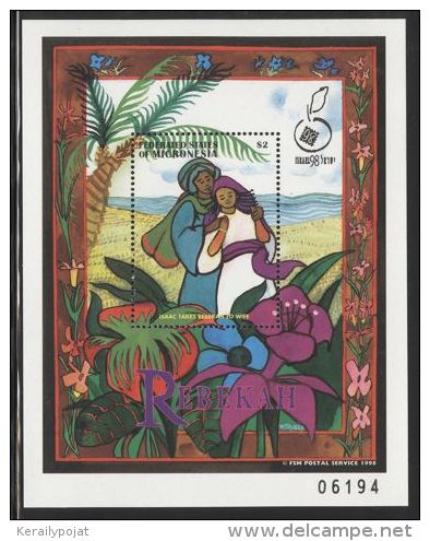 Micronesia - 1998 Old Testament Block (3) MNH__(TH-7604) - Micronesia