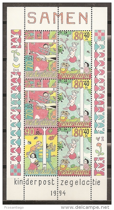 INFANCIA - HOLANDA 1994 - Yvert #H42 - MNH ** - Otros & Sin Clasificación