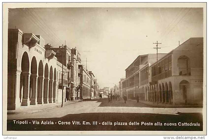 Pays Divers - Libye -ref A609- Tripoli -via Azizia - - - Libya