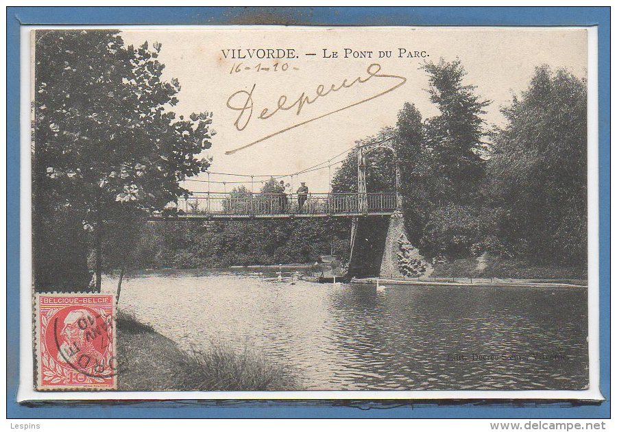 BELGIQUE -- VILVORDE --  Le Pont Du Parc - Vilvoorde