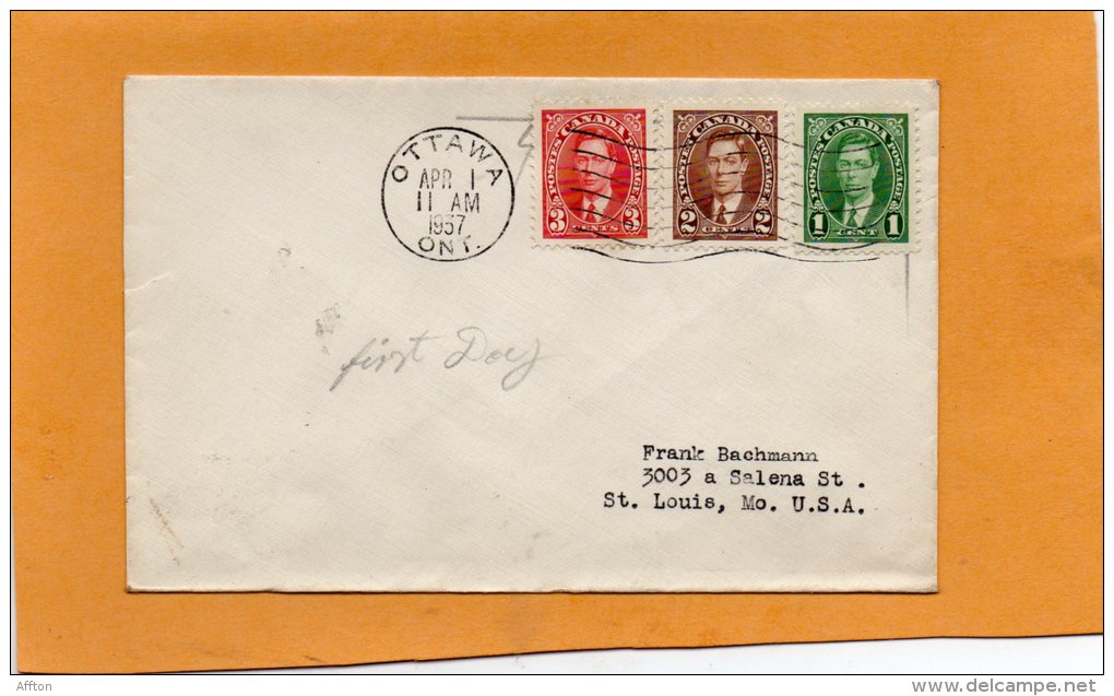 Canada 1937 FDC - ....-1951