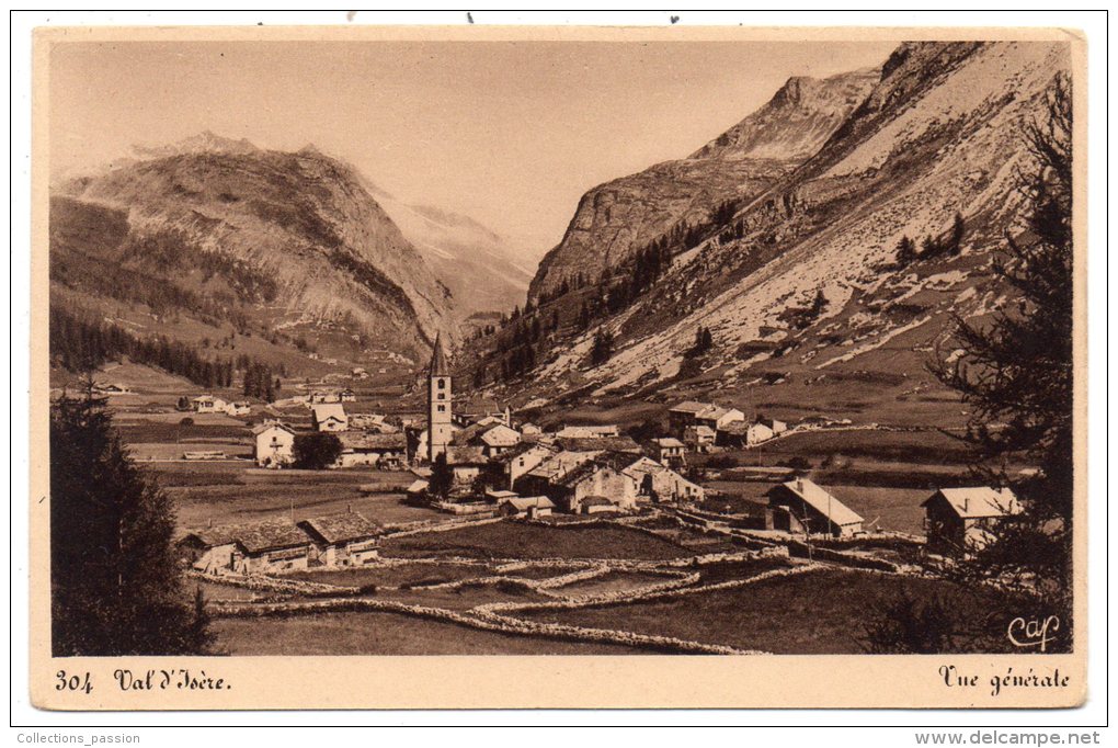 CP, 73, VAL D´ISERE, Vue Générale, Vierge - Val D'Isere