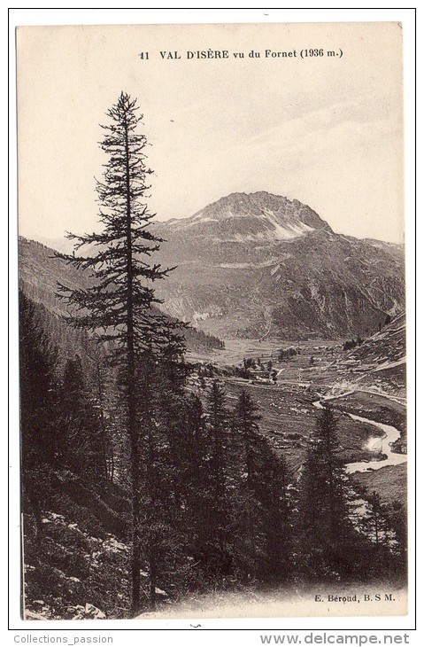 CP, 73, VAL D´ISERE Vu Du Fornet (1936m), Vierge - Val D'Isere