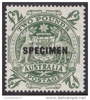 Australia 1948 Arms 2 Pound  Specimen Mint - Ongebruikt