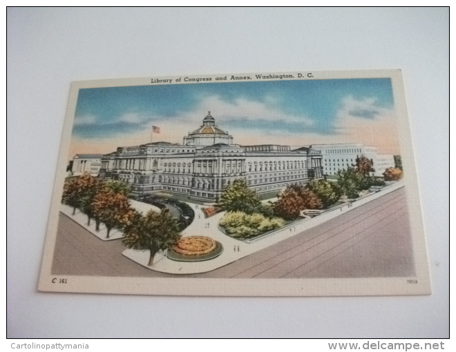 Library Of Congress And Annex Washington D.c. - Bibliothèques