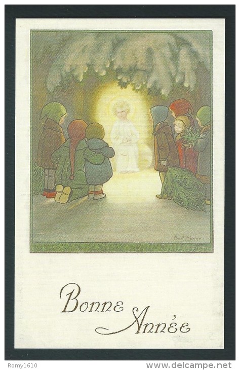 P. Ebner. REPRODUCTION De Belle Qualité.  Enfants Et Petit Jésus.  N°117. - Ebner, Pauli