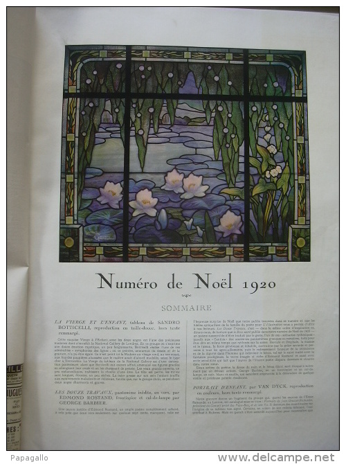 L’ILLUSTRATION 4057 NUMERO DE NOEL  4 Décembre 1920 - L'Illustration