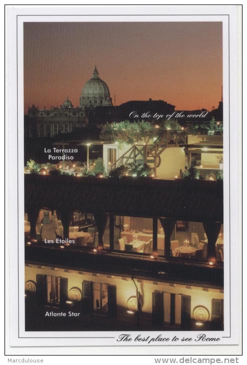 Roma. View Of The Vatican City And The Hotel Atlante Star. On The Top Of The World, Via Vitelleschi, Roma. S. Pietro. - Bars, Hotels & Restaurants