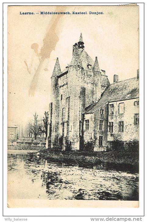 "Laarne / Laerne - Middeleeuwsch Kasteel Donjon" - Laarne