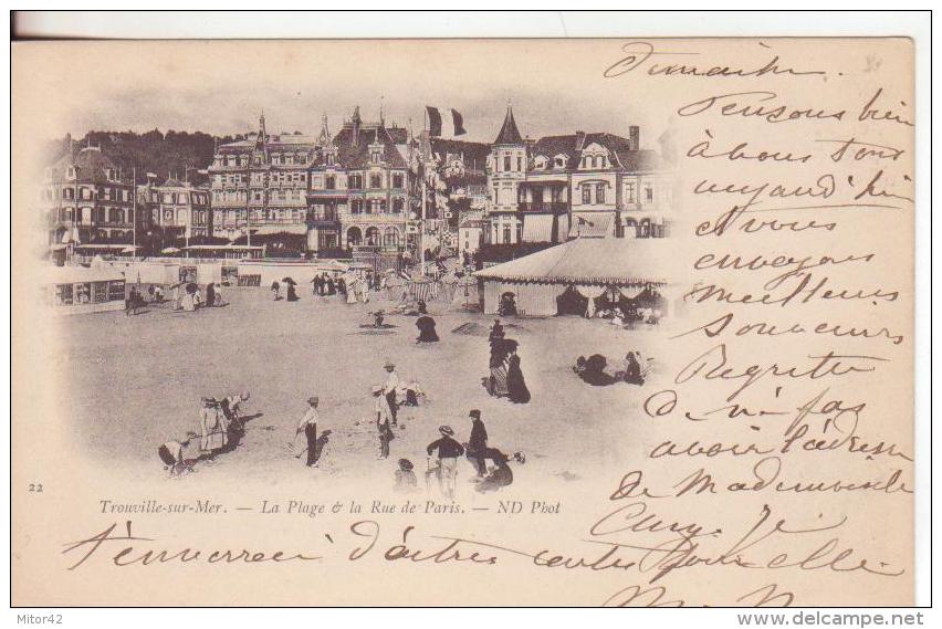 54te-Spiagge-Plages-Strände-Trouville Sur Mer-Calvados-France -v.1901 - Trouville