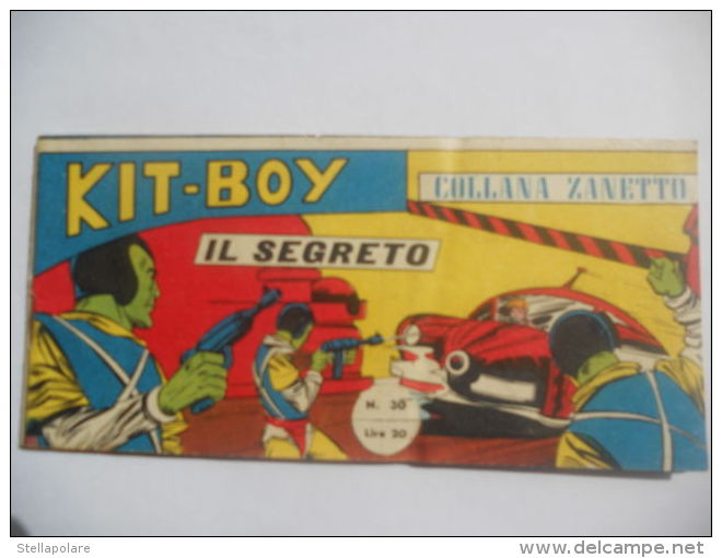 KIT BOY Striscia N 30 "IL SEGRETO" - FANTASCIENZA ANNI 50 ORIGINALE - Classiques 1930/50