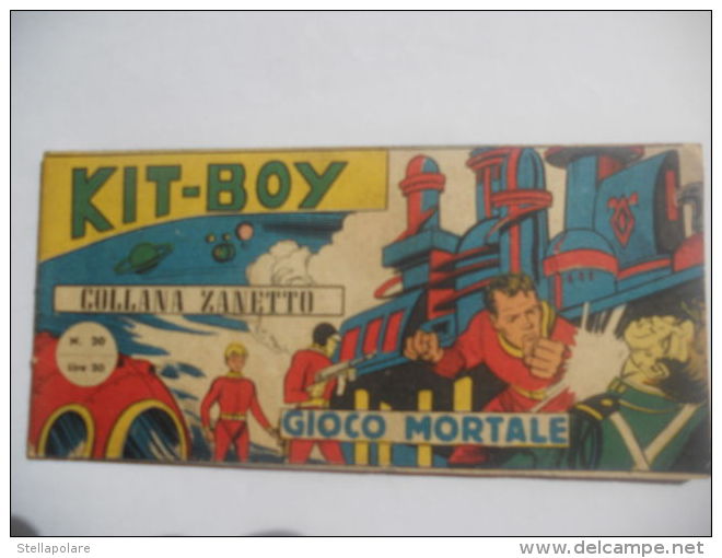 KIT BOY Striscia N 20 "GIOCO MORTALE" - FANTASCIENZA ANNI 50 ORIGINALE - Classiques 1930/50