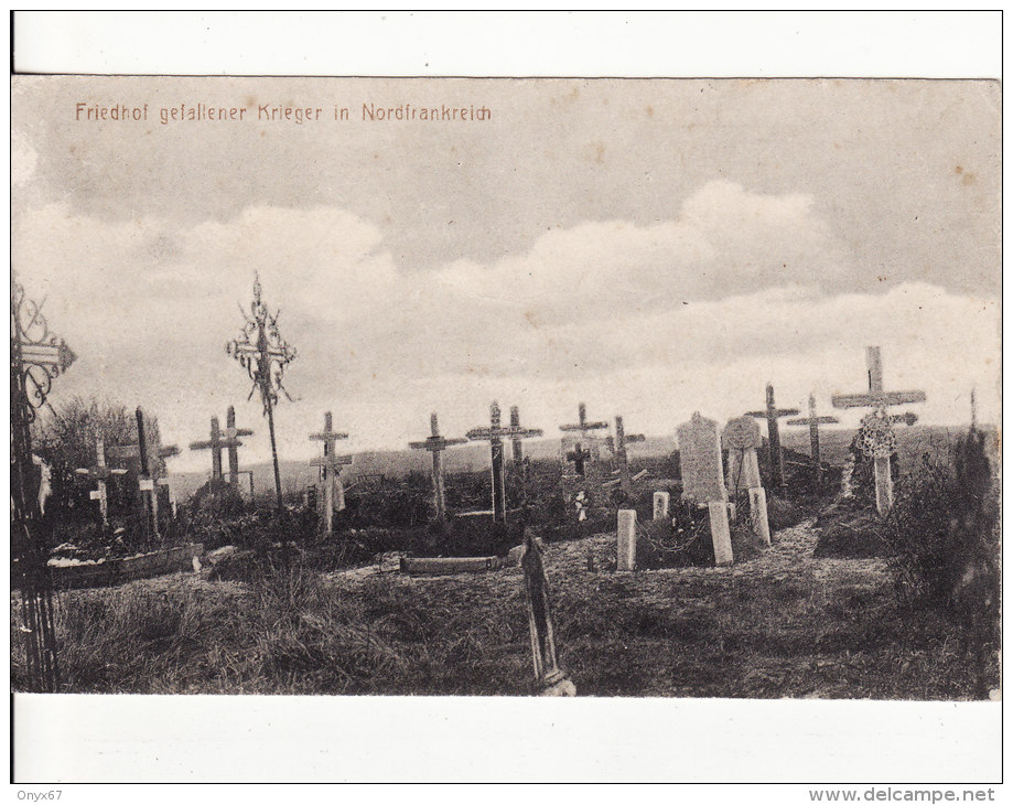Cimetière Militaire-FRIEDHOF Gefallener In Nordfrankreich-Nord-Pas De Calais-Somme-Aisne-Ardenn Es-Marne-Oise-Meuse- - War Cemeteries