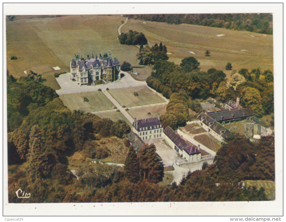 CHAOURCE - CPM - VUE AERIENNE - CHATEAU DE LA CORDELIERE - - Chaource