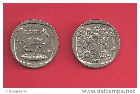 SOUTH AFRICA  1992 Nicely Used 1 Rand Coin - Zuid-Afrika