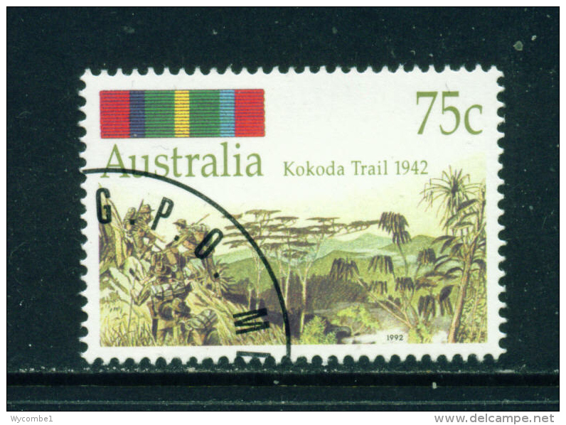 AUSTRALIA - 1992 Kokoda Trail 75c Used As Scan - Gebraucht