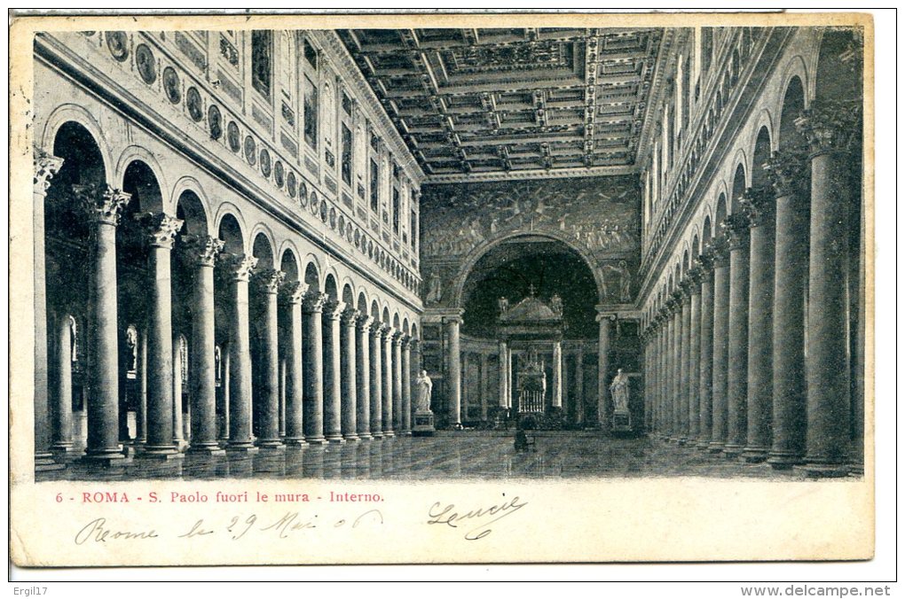 Italie - LAZIO - ROME - Lot De 7 CPA - Viste Da Roma - Envoi à Des Collectionneurs Français De Cartes Postales - Collections & Lots