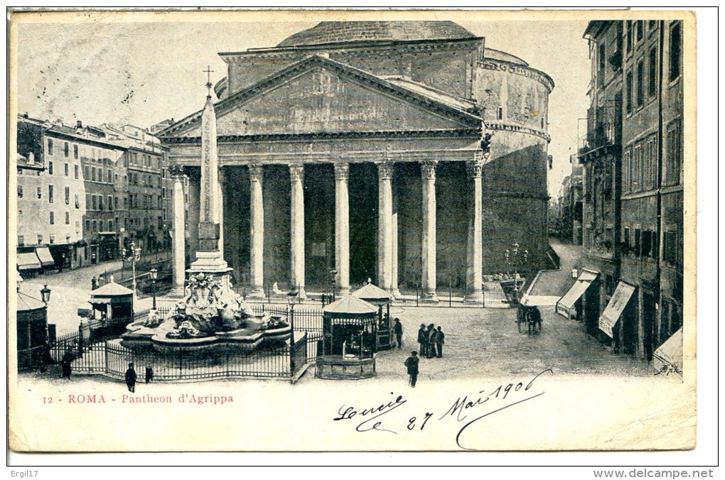 Italie - LAZIO - ROME - Lot De 7 CPA - Viste Da Roma - Envoi à Des Collectionneurs Français De Cartes Postales - Collections & Lots