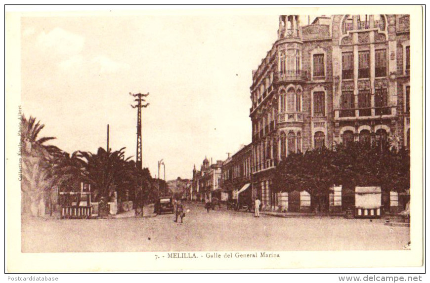 Melilla - Galle Del General Marina - Melilla