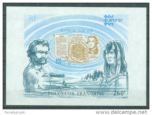 French Polynesia - 1987 Capex Block MNH__(THB-60) - Blocks & Sheetlets