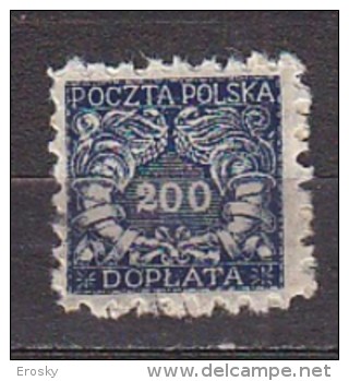 R3885 - POLOGNE POLAND TAXE Yv N°30 - Portomarken