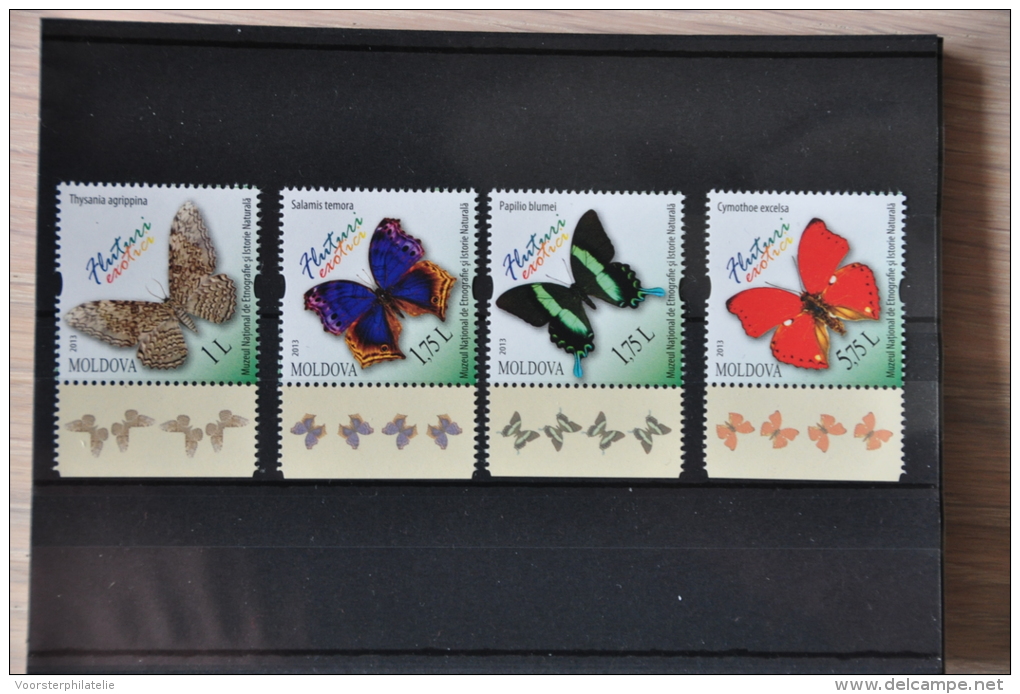 I - 128 ++ MOLDOVA VLINDERS BUTTERFLIES PAPILLON SCHMETTERLING  MNH ** - Moldova